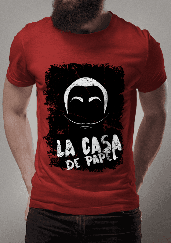 Nome do produto  la casa de papel