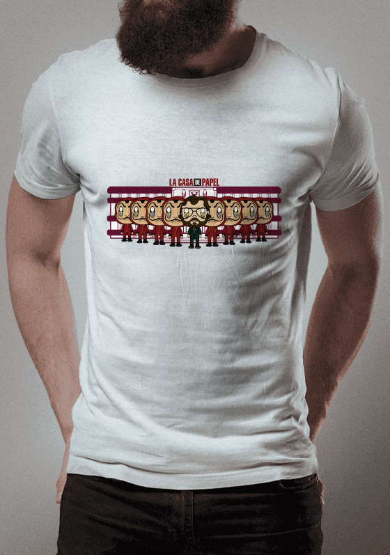 Nome do produto  La Casa de Papel