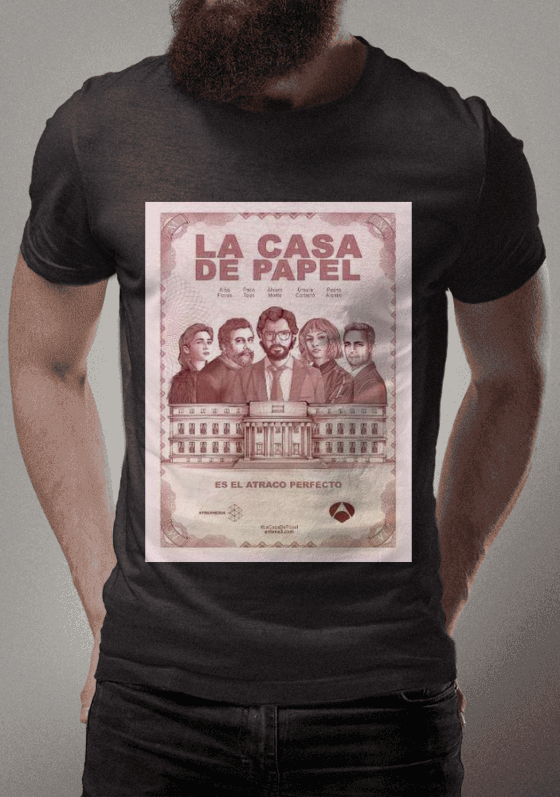 Nome do produto  La Casa de Papel