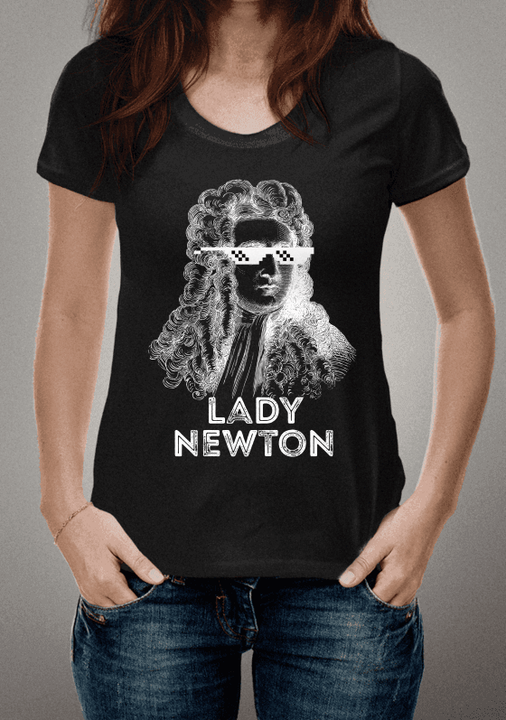 Nome do produto  Lady Newton - Preta