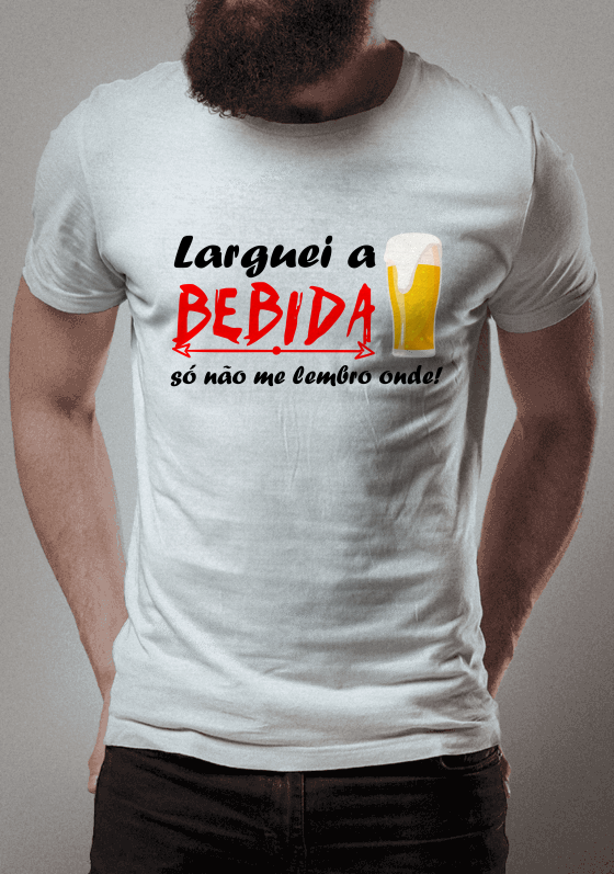 Larguei a bebida só não me lembro onde!