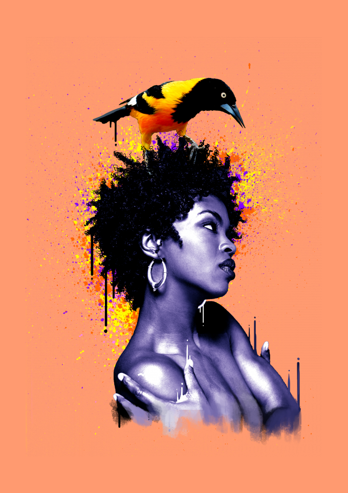 Baby Long Estonada Lauryn Hill R$64,15 em Sombra graff