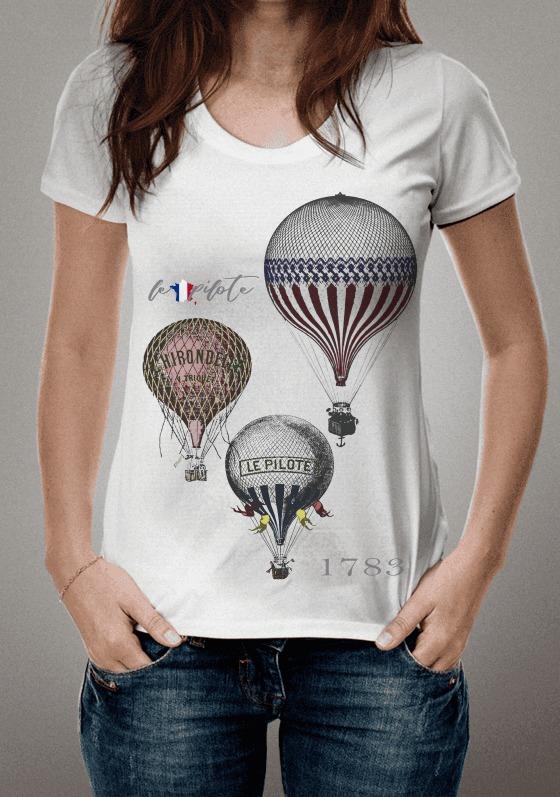 Nome do produto  Le Pilote art noveau Balonismo Retrô França 