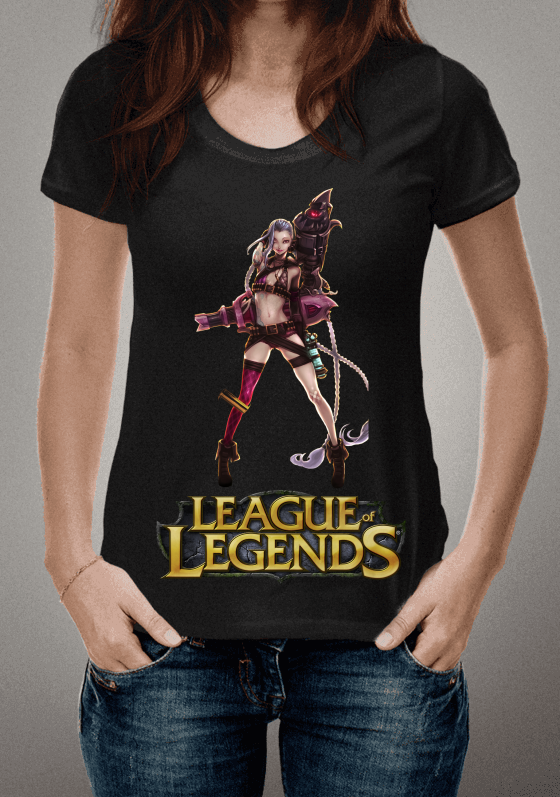 Nome do produto  LEAGUE OF LEGENDS - JINX