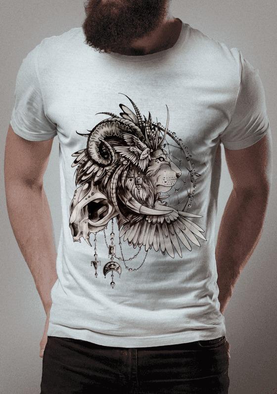 Nome do produto: Leão - Caveira