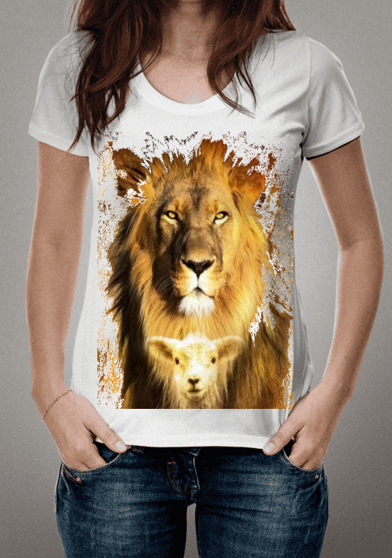 Nome do produto  Leão e Cordeiro