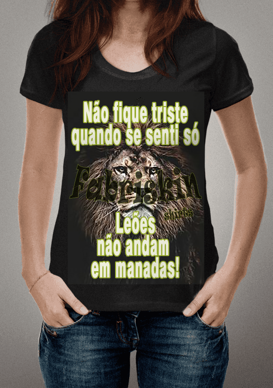 Nome do produto  Leões nao andam em manadas.