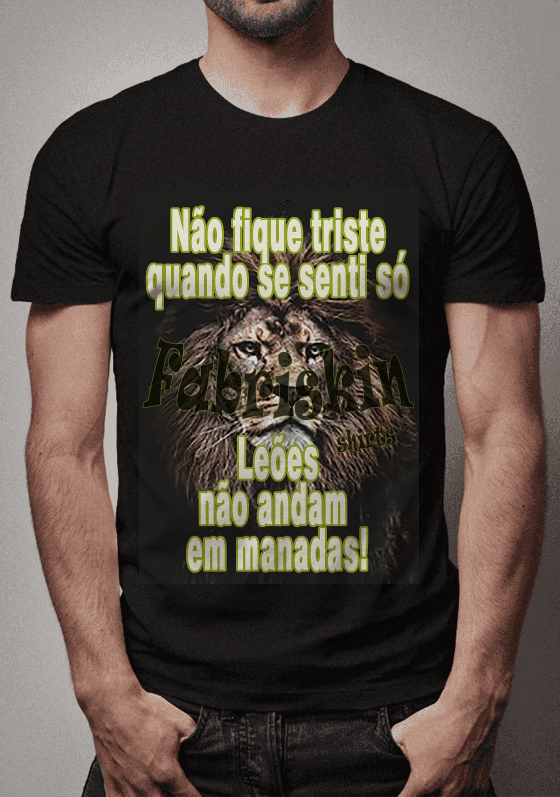 Nome do produto  Leões nao andam em manadas.