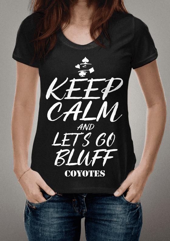 Nome do produto  let's go bluff coyotes