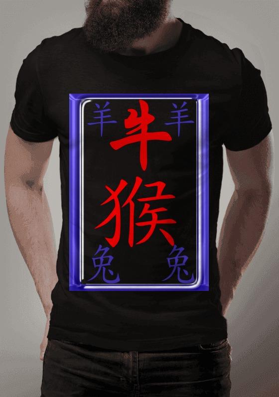 Nome do produto  letras chinesas