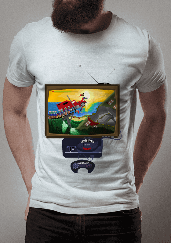 Nome do produto  Lets play some Zombie-Truck-Snes game?