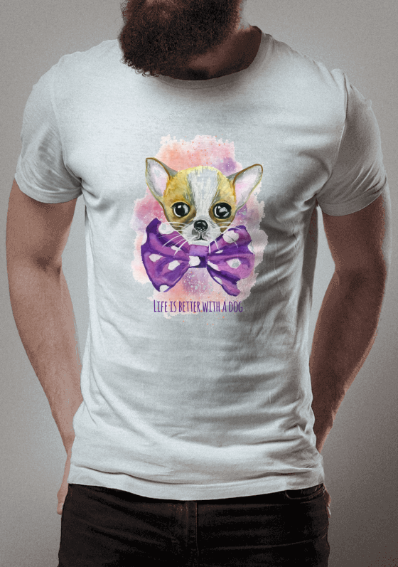 Nome do produto  LIFE IS BETTER WITH A DOG