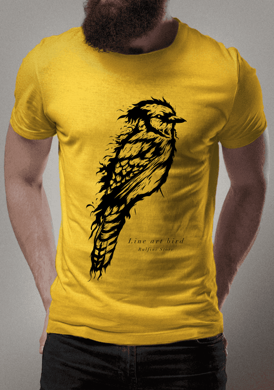 LINE ART BIRD