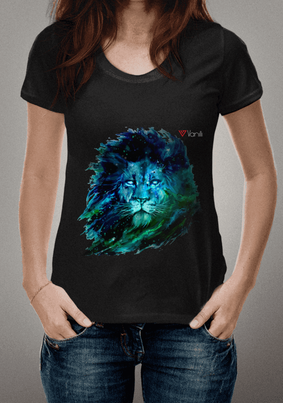 Lion Abstract