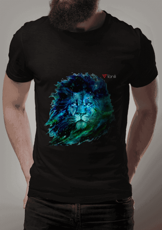 Lion Abstract