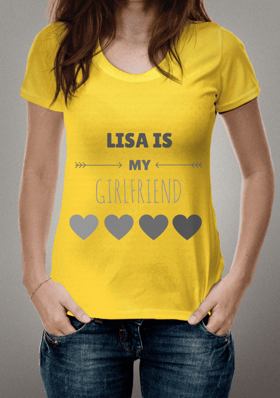 Nome do produto  Lisa Is My Girlfriend