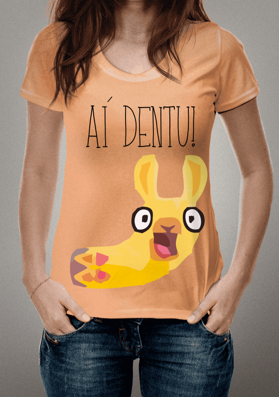 Nome do produto  Llama aí dentu!