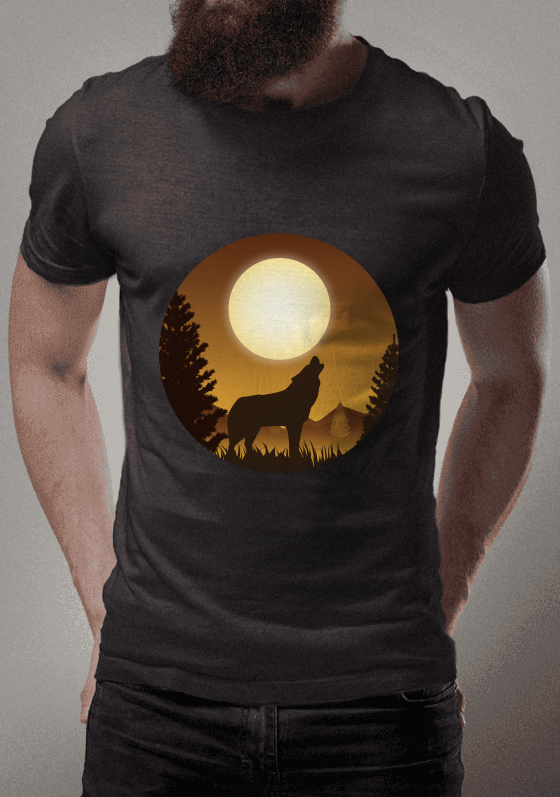 Nome do produto  Lobo à lua