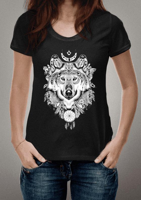 Lobo pegador de sonhos