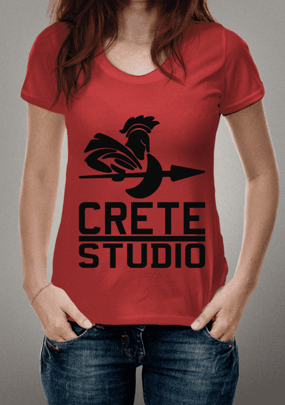 Logo Crete Studio Preta Feminina