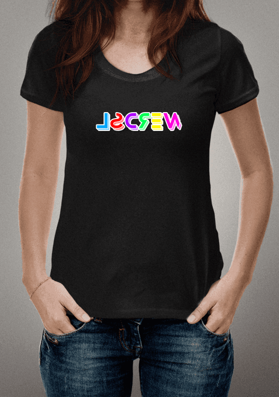 Nome do produto  Logo "LSDREW" traçado branco