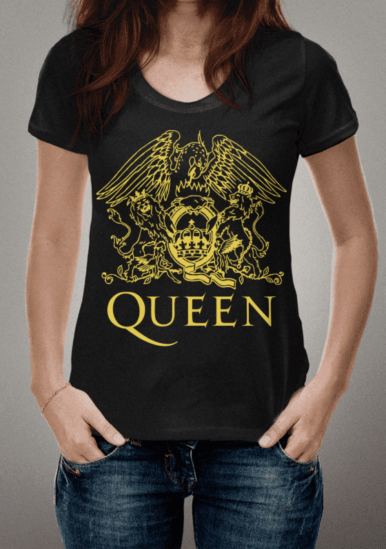 Nome do produto  Logo Queen - Cores