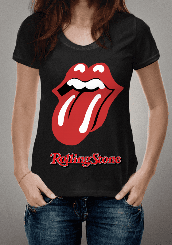 Nome do produto  Logo Rolling Stone