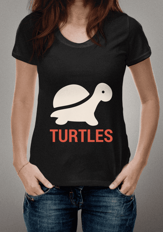 Nome do produto  Logo Turtles