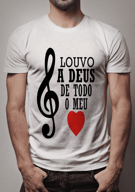 Louvo a Deus de Todo o Meu Coração