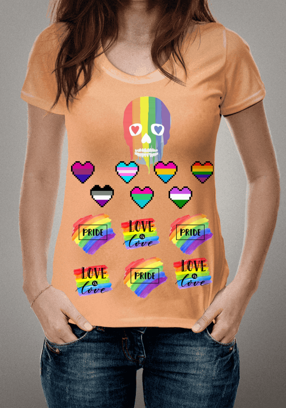 Nome do produto  love is love, pride