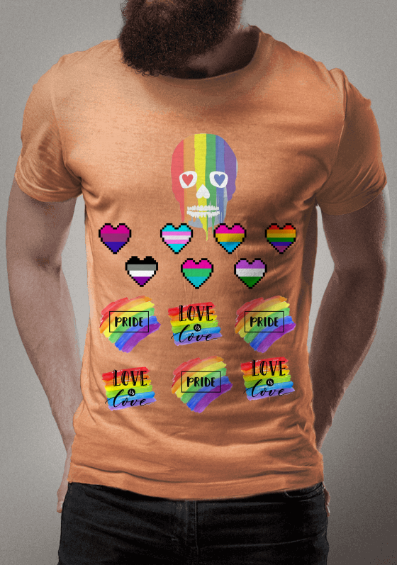 Nome do produto  love is love, pride