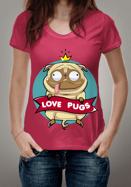 Nome do produto  Love Pugs