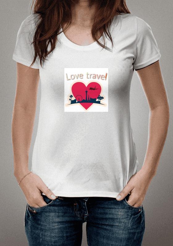 Nome do produto  Love travel (Amo viajar)