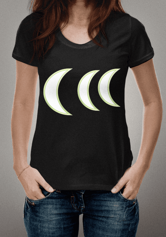 Nome do produto  LUA DIVERSAS CORES #ESTILOS CAMISARTS