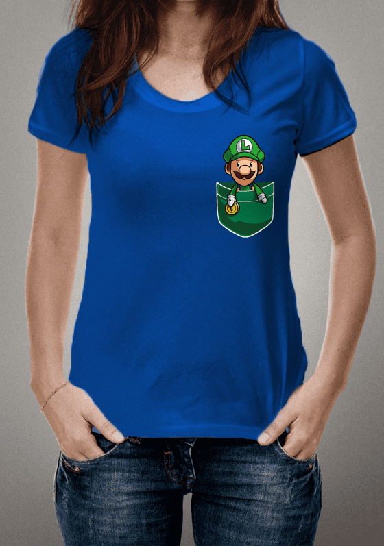 Nome do produto  Luigi no bolso (Super Mario)