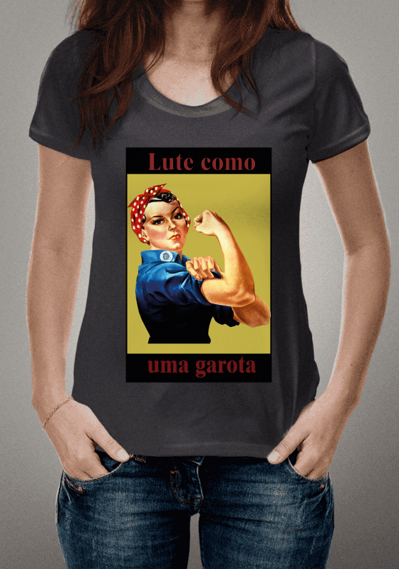 Nome do produto: Lute como uma garota