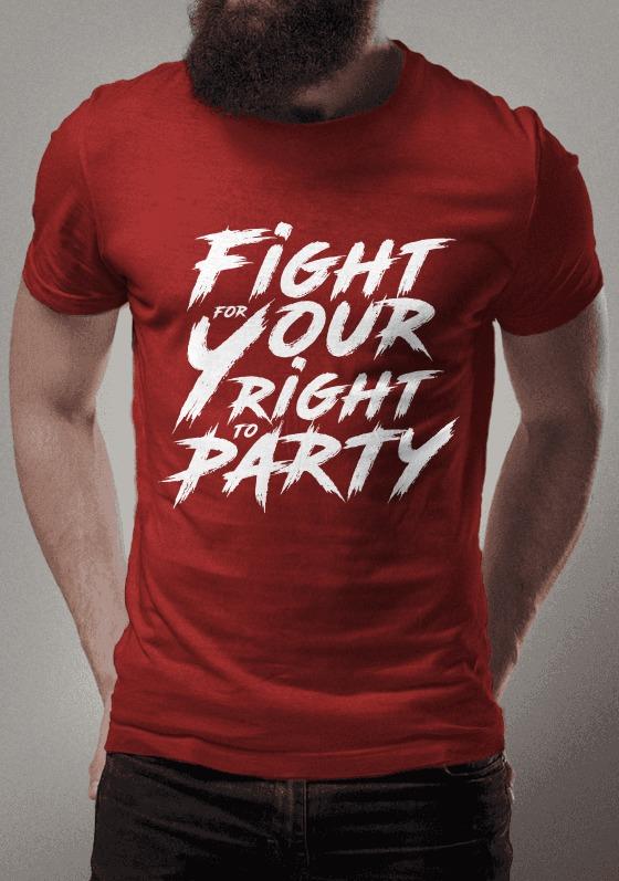 Lute pelo seu direito de festejar