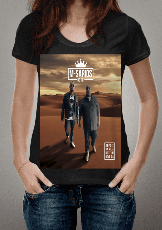Nome do produto  M-sarios do Rei camisa capa album depois da meia noite um novo dia