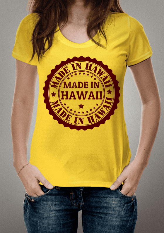 Nome do produto  Made in Hawaii