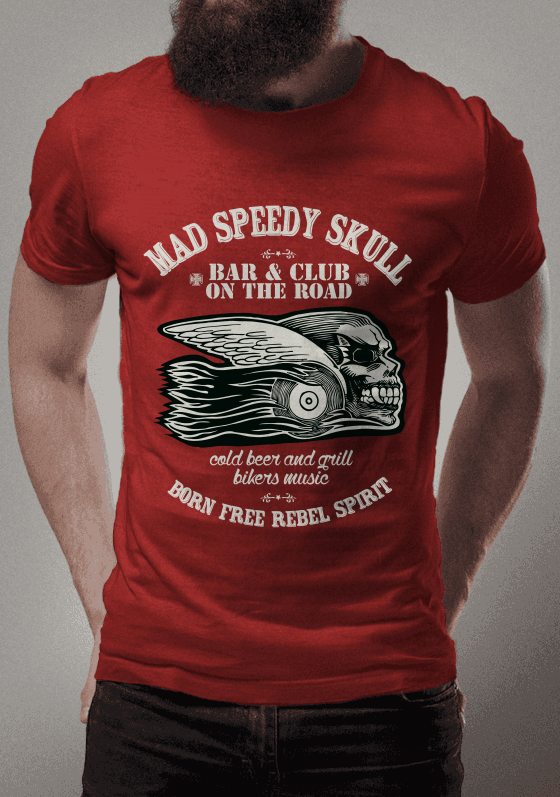 Nome do produto  Made speedy skull