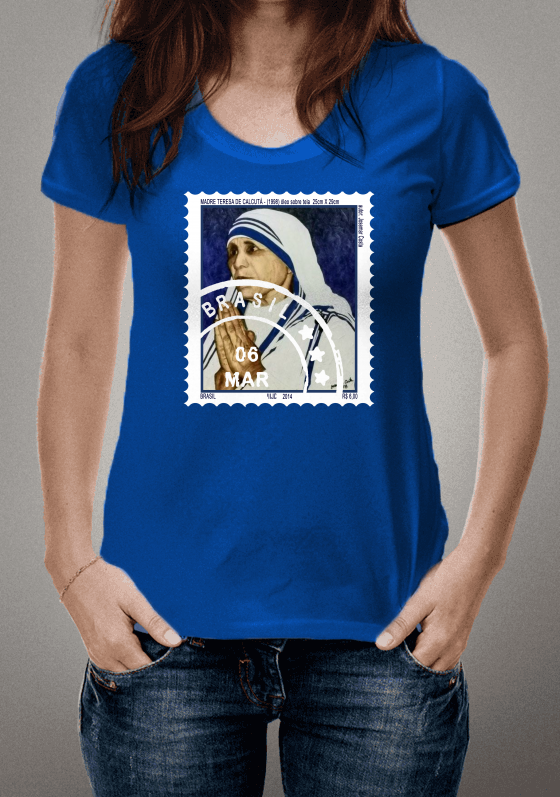 Nome do produto  MADRE TERESA COM TIMBRO