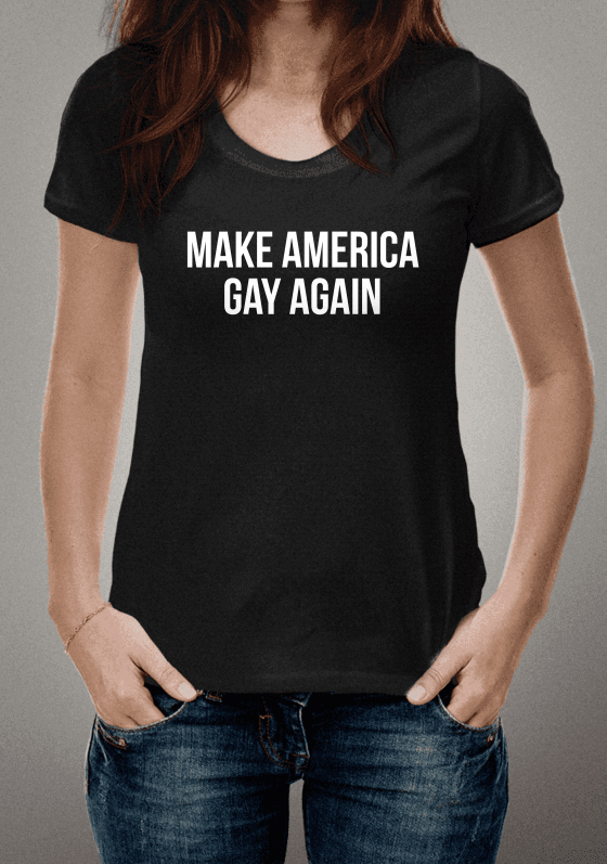 Nome do produto  Make America Gay Again