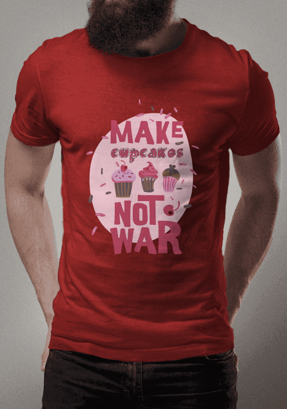 Nome do produto  Make cupcakes, not war