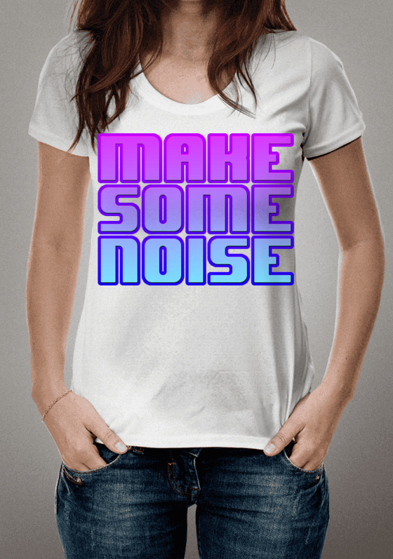 Nome do produto  Make Some Noise