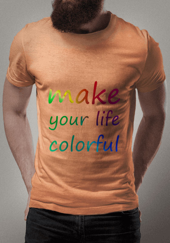 Nome do produto: Make your life colorful