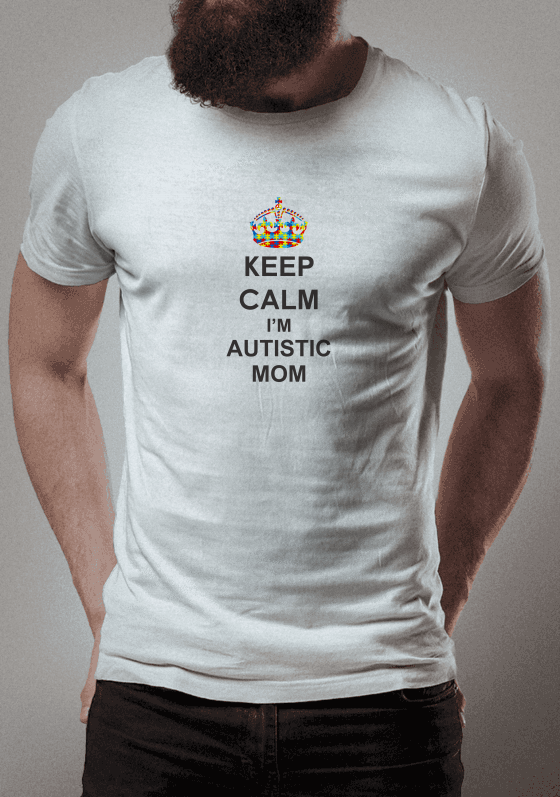 Mantenha a calma sou mãe de autista