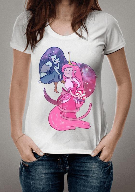 Nome do produto  Marceline and Bubble gun galaxy