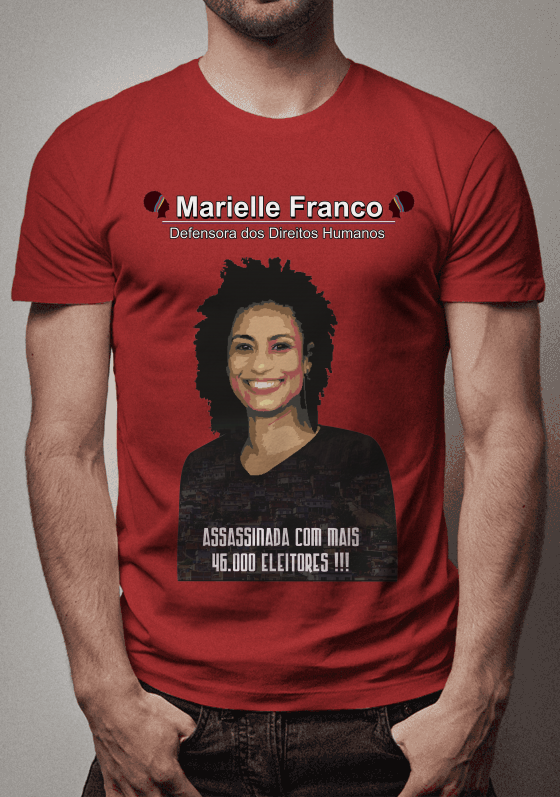 Nome do produto  MARIELLE FRANCO - ASSASSINADA COM 46.000 ELEITORES.
