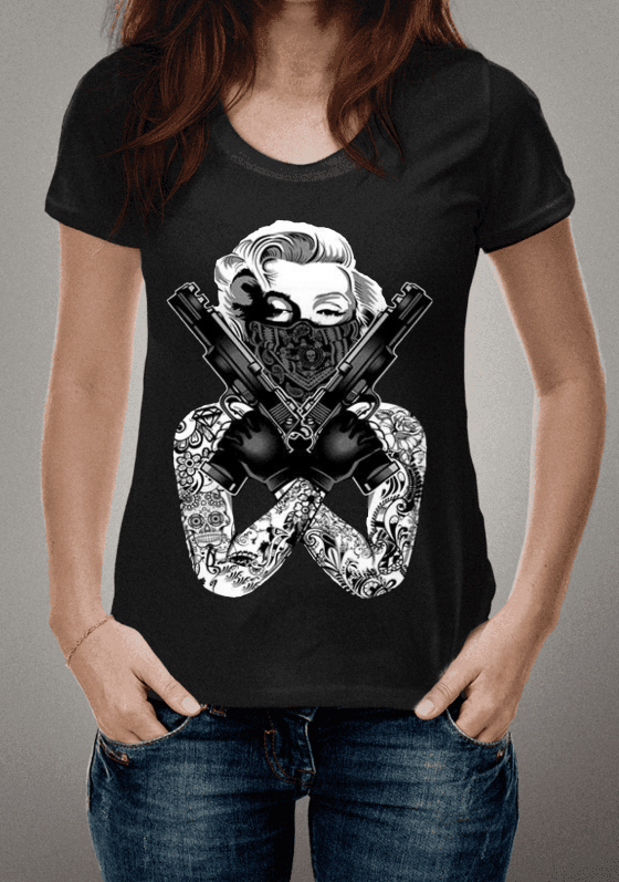 Nome do produto  Marilyn Justiceira