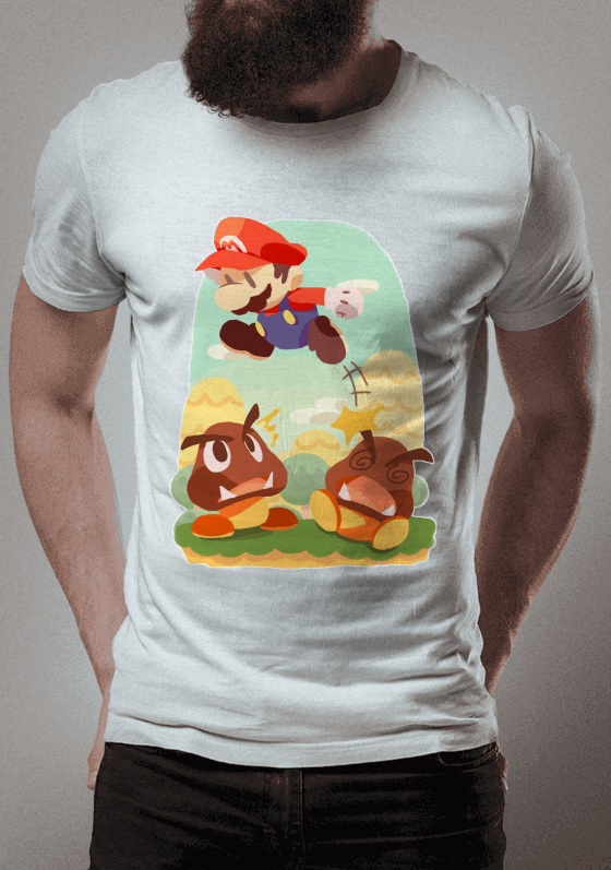 Nome do produto  Mario - Jump in goombas